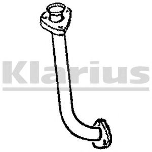 KLARIUS vw336q -  Труба выхлопного газа