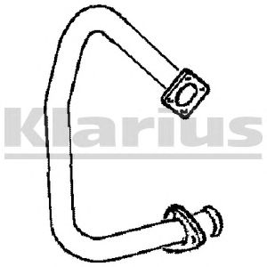 KLARIUS vw540q -  Труба выхлопного газа