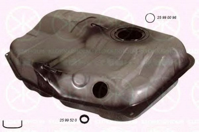 KLOKKERHOLM 2528007 -  Топливный бак