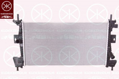 KLOKKERHOLM 2536302475 -  Радиатор, охлаждение двигателя