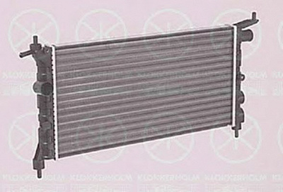 KLOKKERHOLM 5022302183 -  Радиатор, охлаждение двигателя