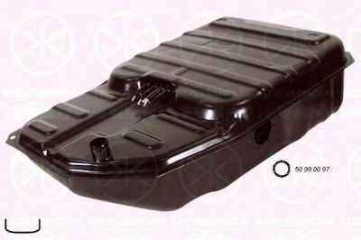 KLOKKERHOLM 5039008 -  Топливный бак