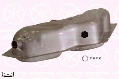 KLOKKERHOLM 5049006 -  Топливный бак