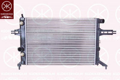 KLOKKERHOLM 5051302256 -  Радиатор, охлаждение двигателя