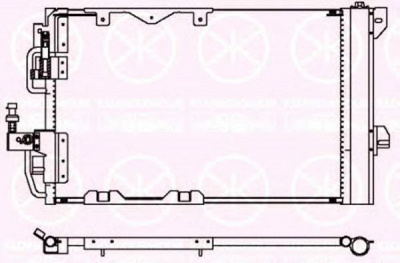 KLOKKERHOLM 5051305326 -  Конденсатор, кондиционер