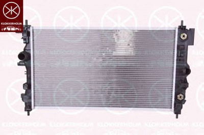 KLOKKERHOLM 5053302547 -  Радиатор, охлаждение двигателя