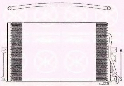 KLOKKERHOLM 5077305241 -  Конденсатор, кондиционер