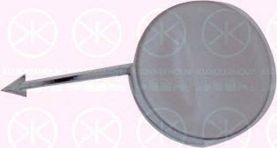 KLOKKERHOLM 5077915 -  Заслонка, буксирный крюк