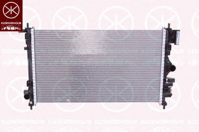 KLOKKERHOLM 5079302469 -  Радиатор, охлаждение двигателя