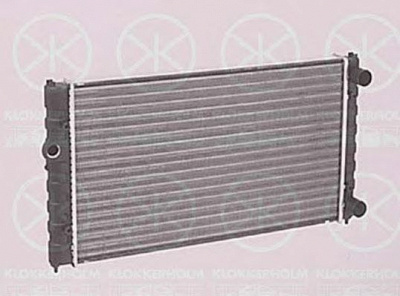 KLOKKERHOLM 6607302024 -  Радиатор, охлаждение двигателя