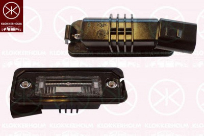 KLOKKERHOLM 66130850 -  Фонарь освещения номерного знака