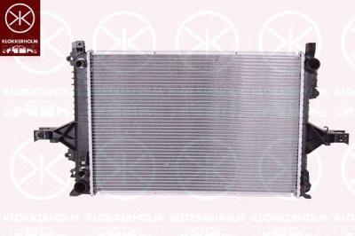 KLOKKERHOLM 9047302117 -  Радиатор, охлаждение двигателя