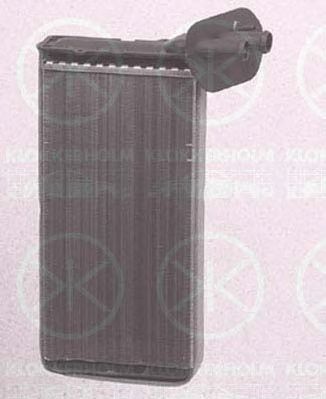 KLOKKERHOLM 9558306097 -  Теплообменник, отопление салона