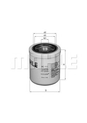 KNECHT hc113 -  Гидрофильтр, автоматическая коробка передач