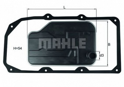 KNECHT hx124d -  Гидрофильтр, автоматическая коробка передач