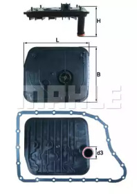 KNECHT hx153d -  Гидрофильтр, автоматическая коробка передач