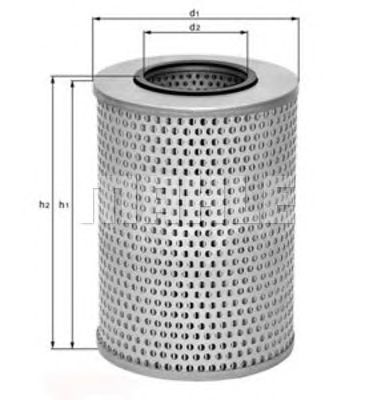 KNECHT hx80 -  Фильтр, Гидравлическая система привода рабочего оборудования