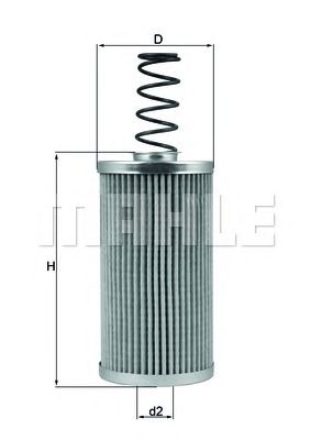 KNECHT hx90d -  Фильтр, Гидравлическая система привода рабочего оборудования