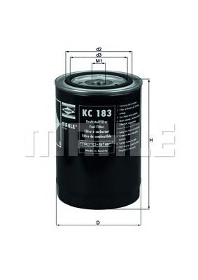 KNECHT kc183 -  Топливный фильтр