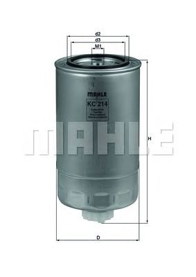 KNECHT kc214 -  Топливный фильтр