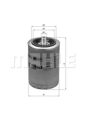 KNECHT kc218 -  Топливный фильтр