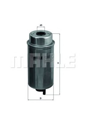 KNECHT kc227 -  Топливный фильтр