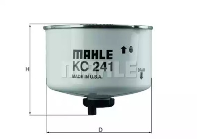 KNECHT kc241d -  ФИЛЬТР ТОПЛИВНЫЙ LAND ROVER RANGE ROVER 2.7TD/3.0T