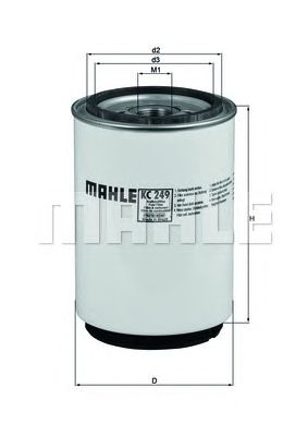 KNECHT kc249d -  Топливный фильтр
