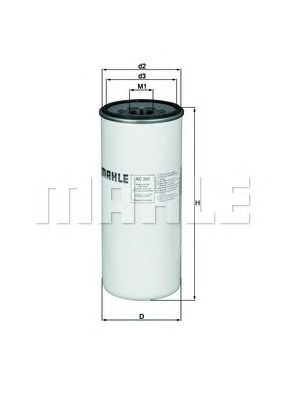 KNECHT kc300 -  Топливный фильтр