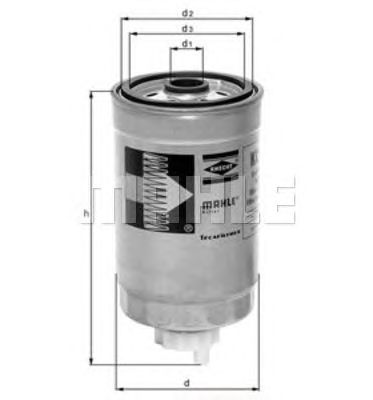 KNECHT kc32 -  Топливный фильтр