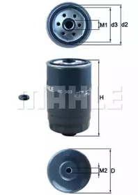 KNECHT kc503d -  Фильтр топливный