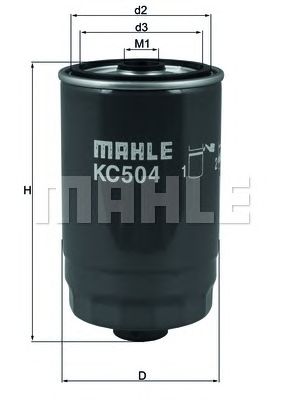 KNECHT kc504 -  Фильтр топливный