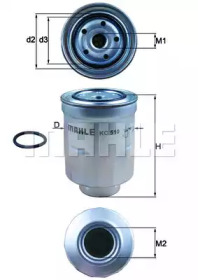 KNECHT kc510d -  Фильтр топливный