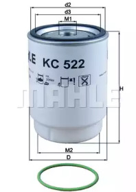 KNECHT kc522d -  Топливный фильтр