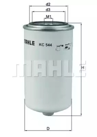 KNECHT kc544 -  Топливный фильтр