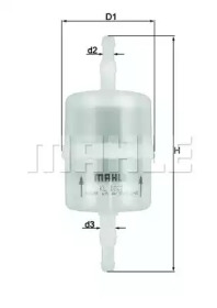 KNECHT kl1022 -  Фильтр топливный