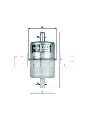 KNECHT kl11of -  Топливный фильтр