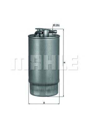 KNECHT kl1601 -  Топливный фильтр