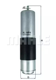 KNECHT kl1696d -  Топливный фильтр