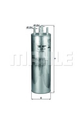 KNECHT kl2294 -  Топливный фильтр
