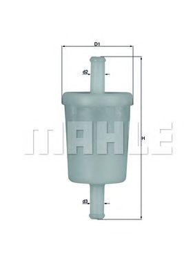 KNECHT kl260of -  Топливный фильтр