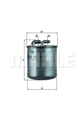 KNECHT kl313 -  Топливный фильтр