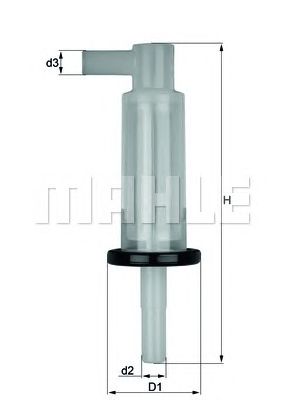 KNECHT kl33of -  Топливный фильтр