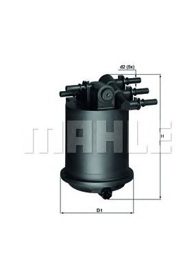 KNECHT kl414 -  Топливный фильтр