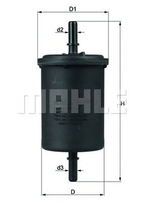 KNECHT kl4161 -  Топливный фильтр