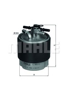 KNECHT kl44018 -  Топливный фильтр