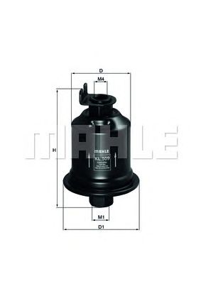 KNECHT kl509 -  Топливный фильтр