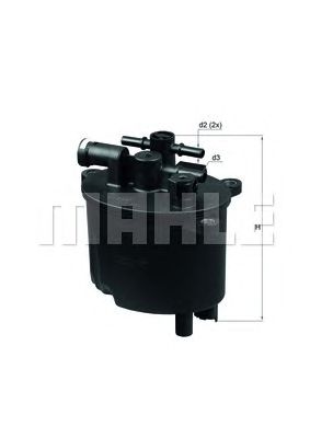 KNECHT kl581 -  Топливный фильтр