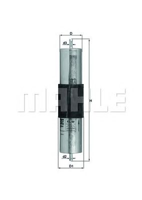 KNECHT kl66 -  Топливный фильтр