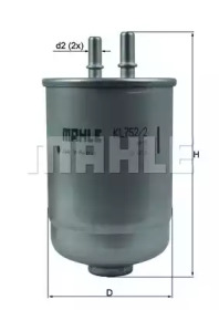 KNECHT kl7522d -  Топливный фильтр